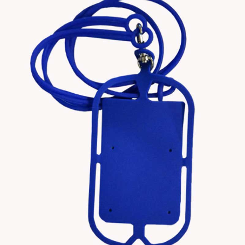 Il -dathanna Sealbhóir Fón Fón Nua Cill Fón Fón Cás Sealbhóir Cás Cellphone Case Case le Póca Cárta Silicone Muineál Strapsilicone Sealbhóir fón póca Cellphone Sealbhóir
