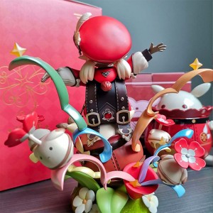 Anime Dia bunaidh Zephyr Ordú Korie Spark Knight Ver. Samhail láimhe doll doll cailín deas