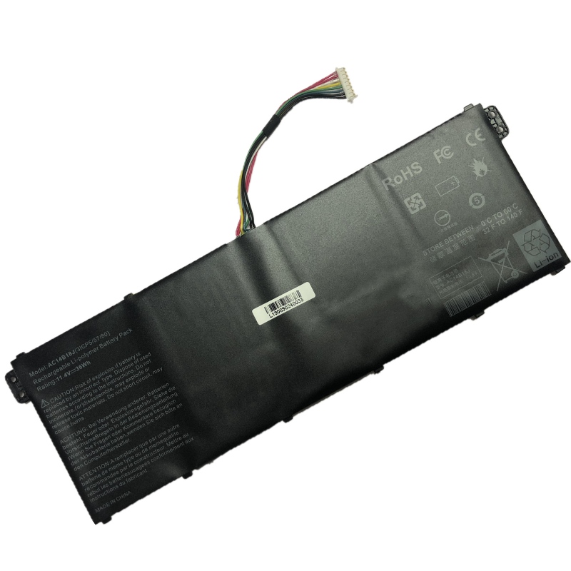 Oiriúnach do Acer Aspire E3-112 B115 V5-122 132 V3-111 P N15W4 N15Q3 MS2394 EX2519 AC14B18J AC14B13J Ceallraí Glúine