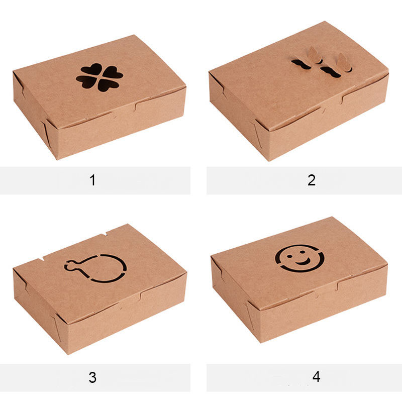Takeaway Bia Mórdhíola Takeaway Páipéar Kraft indiúscartha Pacáistiú bia iniompartha iniompartha go tapa