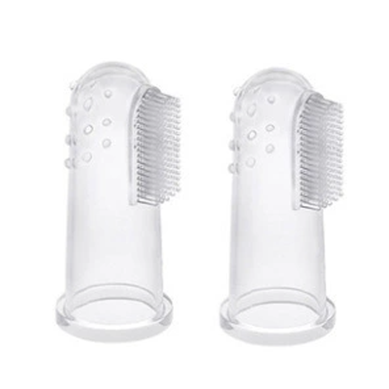 Bristle bog páistí silicone leanbh leanbh bruscar fiacla cúram fiaclanaíonán