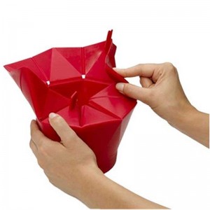 Uirlisí cistine baile Diy cistin inbhainte silicone grán rósta bowl babhla bia grád silicone éasca le glanadh babhla