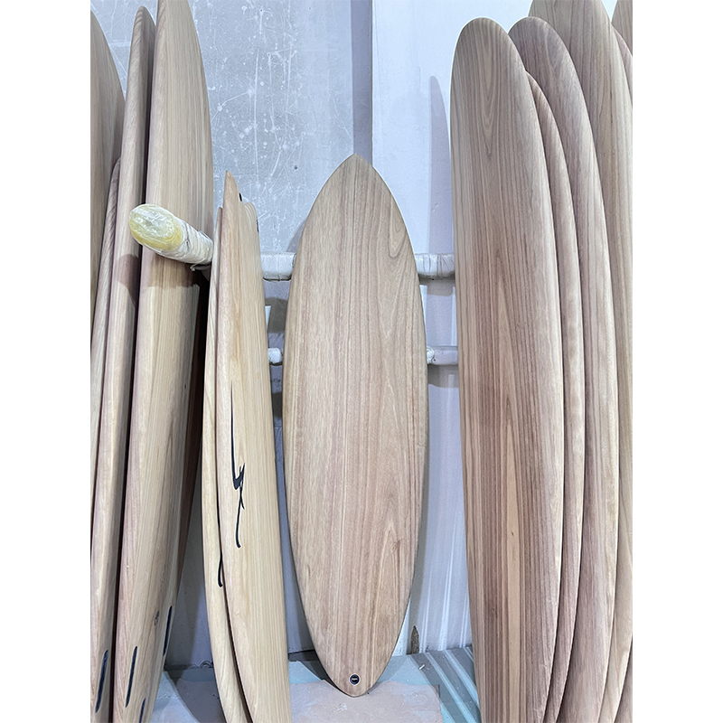 Boird surfála cláir surfála adhmaid Paulownia