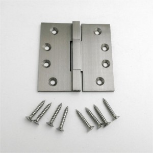 HN602 (2-phacáiste) 4 orlach Soladach Cearnóg Cearnóg Ball Ball Bearing Mortise Hinges Doras Dualgas Trom Hinges