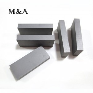 Stiallacha blocphláta cairbíde tungstain