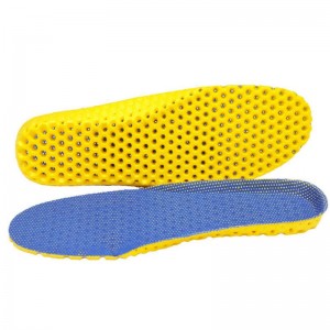 Eva breathable ag rith ingcomb insoles cuimhne cúr insole bróga spóirt unisex insoles insole