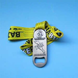 Bonn miotail pendant meánach saincheaptha le hoscailteoir buidéal