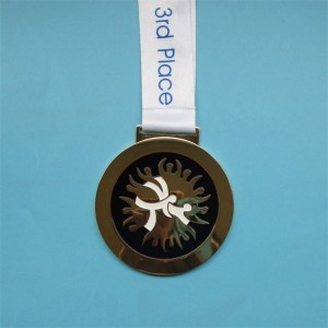 Boinn miotail cóimhiotail since agus trófaithe bronntanas bronntanais cuimhneacháin spórt spórt le ribín