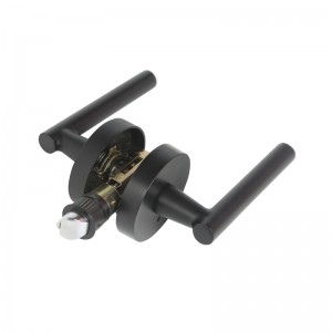 R7506 DORAS DUBH DUBH LEVER LE HAGHAIDH NUA DEARADH NUA ag an am céanna le haghaidh Príobháideacht Seomra Leapa Bailenó Seomra Folctha, Glas Doras Keyless