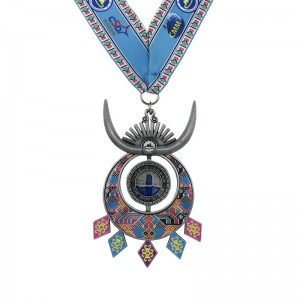 Dearadh uathúil Lógó saincheaptha 4D Spórt Miotal Miotal Bonn Spóirt Spóirt Chustaim le haghaidh Cuimhneacháin