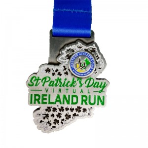 Gradaim Comórtais Spóirt Ribín Silicone saincheaptha Bonn Rith le haghaidh Rith