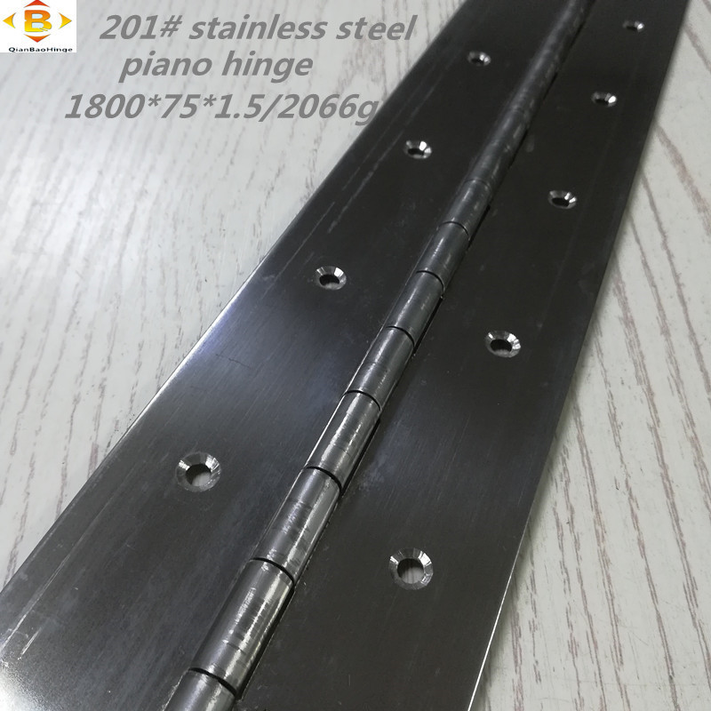 méid caighdeánach fada hinge 201n72 ‘’*2.5 72*3thick cruach dhosmálta pianó hinge hinge comh -aireachta leanúnach Hinge pianó comh -aireachta leanúnach