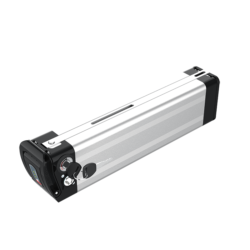 Ceallraí rothar leictreach éisc airgid 36V 48V Pacáistí Battery Litiam Grád A Cealla A 18650 do Ebike