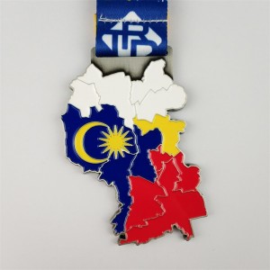 Gradaim Miotal Bronntanas Monaróir Mórdhíola Bonn Copair Airgid Óir plátáilte