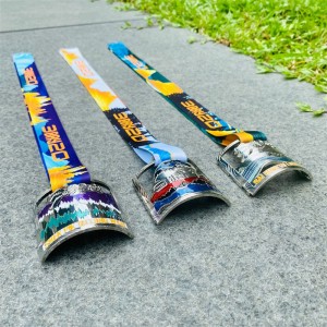 Miotal saincheaptha Miotal Ceaptha Spórt Saor Bonn Cuan 3d Gradam Miotal Óir 3d Boinn Priontála UV