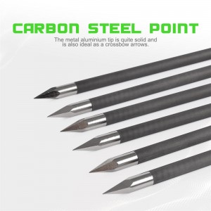 ElonGarrow 119612-06 Boltaí saighead carbóin 16cm le haghaidh fiach lasmuigh