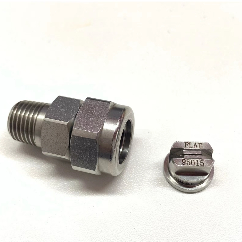 Leideanna Spraeála TP Unijet, TPU, Fan Fan Scaird Dhosmálta Cruach Dhosmálta TPU TOZZLE, NOZZLE METALSING METALSING