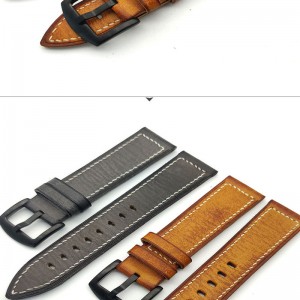 Tá fíor -strap leathair, an t -eangach breathable agus buan, faiseanta Qianniao, strap dath beag, úr agus soladach, etc. oiriúnach do uaireadóirí úll, Samsung, Huawei agus Xiaomi, 38mm, 40mm. 42mm