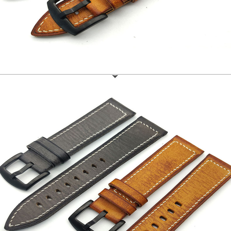 Tá fíor -strap leathair, an t -eangach breathable agus buan, faiseanta Qianniao, strap dath beag, úr agus soladach, etc. oiriúnach do uaireadóirí úll, Samsung, Huawei agus Xiaomi, 38mm, 40mm. 42mm