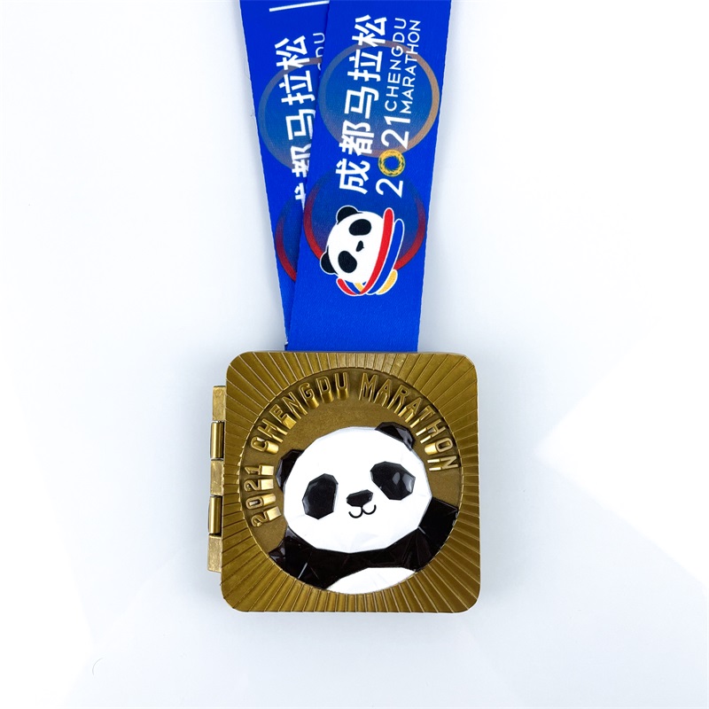 Dearadh Panda Cáilíocht Bonn Miotal Miotal Bonn Miotal Maratón Saincheaptha