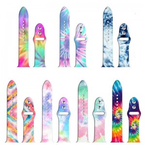 Bandaí strap faire spórt bog clóite bog saincheaptha le haghaidh Apple Iwatch