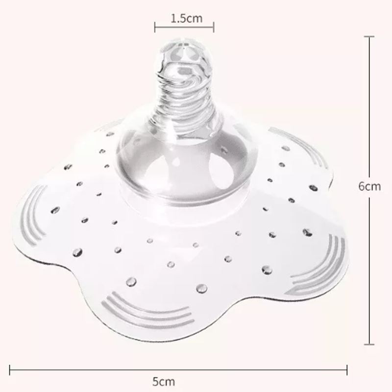 Clúdach Cosanta Sciath Nipple Silicone Bainne ag Beathú Cíche le Sciath Nipple Case Cast Casting le haghaidh beathú cíche