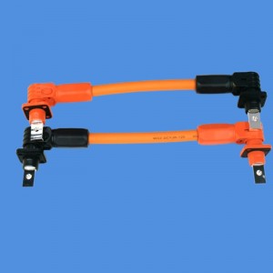 Soláthar Cumhachta Uiscedhíonach Ardchaighdeáin 350A 500A Stórála LifePo4 Pylontech Contúirt Cábla Ceallraí 6mm