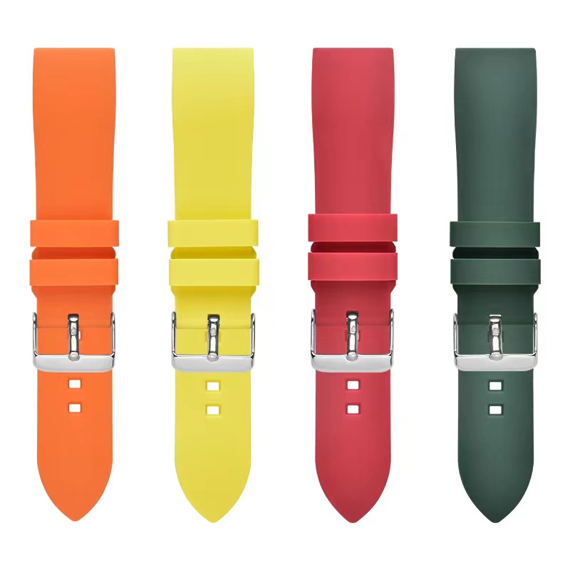 Strap bog silicone le haghaidh bhanna faire Watchroof Watchroof