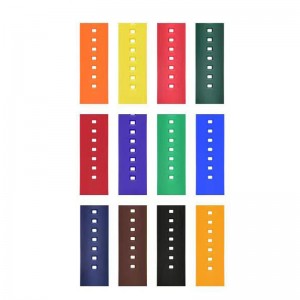 Strap bog silicone le haghaidh bhanna faire Watchroof Watchroof