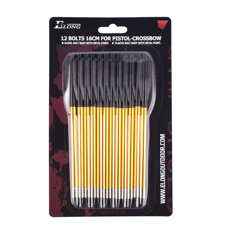 Boltaí saighead alúmanaim 16cm