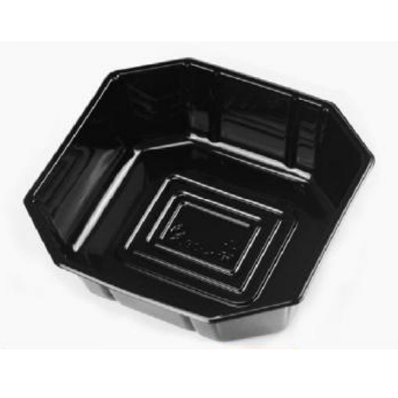 Kaanedeta sügav salv 155*145*50 mm HGF-01B Läbipaistev/must
