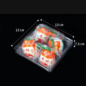 Tráidire Uibheacha Duck 130*130*75 mm 4 Grooves