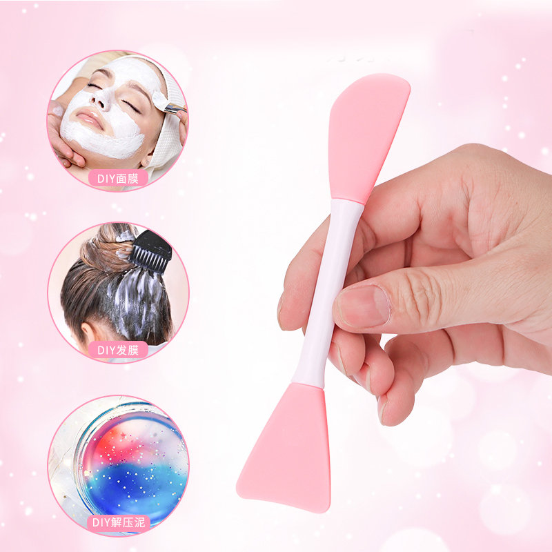 Uirlis Cumasc Masc Silicone - Feidhmeoir Scuab Masc Silicone agus Spatula Massage le haghaidh Cumasc Masc Láibe - Uirlisí Beauty Bronntanas Bronntanais