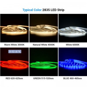 2835 60LED / M LED riba