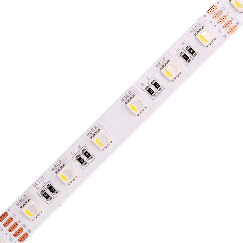5050 60ds Stráice faoi stiúir RGBW