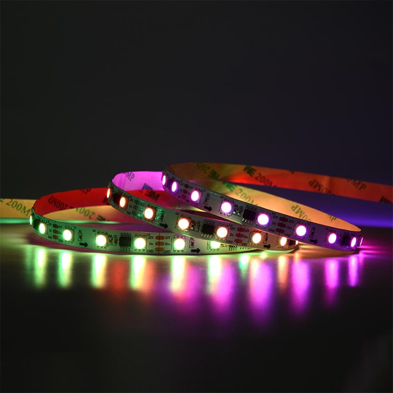 WS2811 60LEDS NM RGB Stráice Digiteach