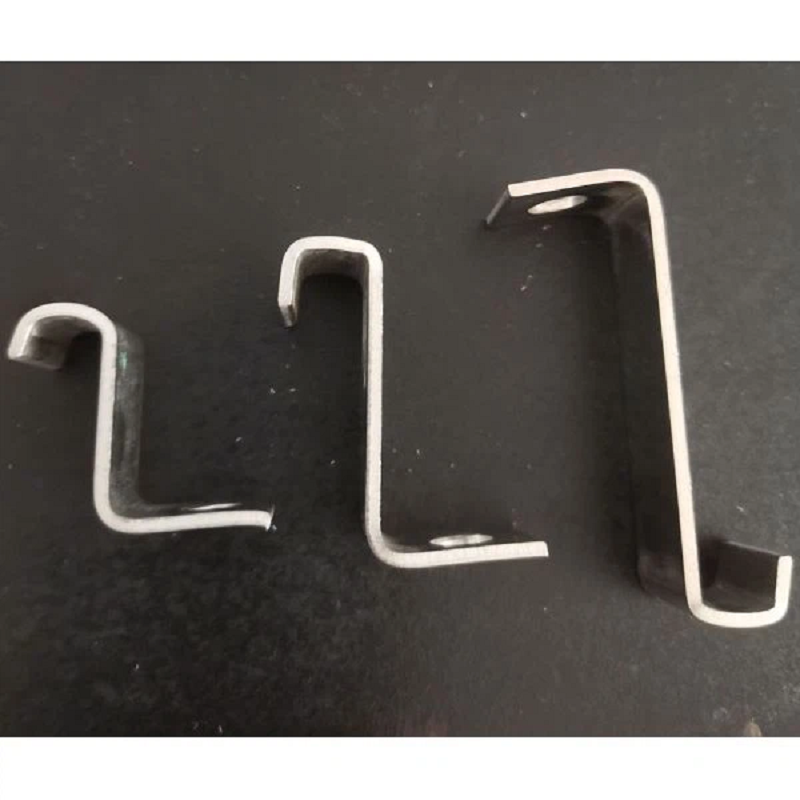Cruach dhosmálta FRP GRP GRP Fiberglass Gearrthóg L Clip le ingne agus bolt