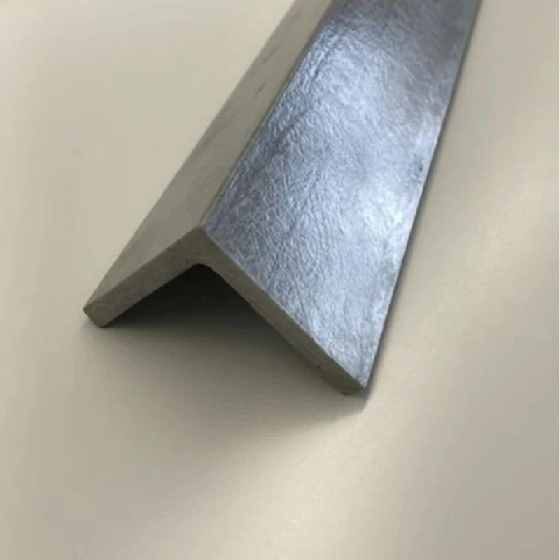 Próifíl Fiberglass Pultruded FRP Angle Comhionann