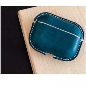 Cás Cosanta Airpods Applenua Pro2, cás leathair lámhdhéanta uile-i-amháin, cás headset Bluetooth, cás leathair frith-imbhuailte