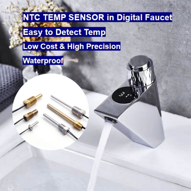 Braiteoir teochta teirmeastar NTC i dteach cliste faucet digiteach faucet