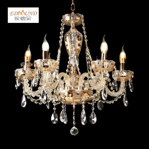 1312-6 Maisiú só-nua-aimseartha Crystal Chandelier