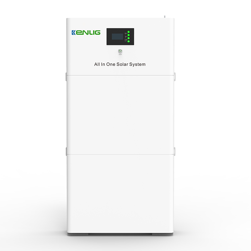 Córas Stórála Fuinnimh Kenlig 51.2V 100AH ​​N200AH 5.12KWH N10KWH Plus le Inverter go léir i gceann amháin i gceallraí litium-ian likepo4 córais gréine amháin