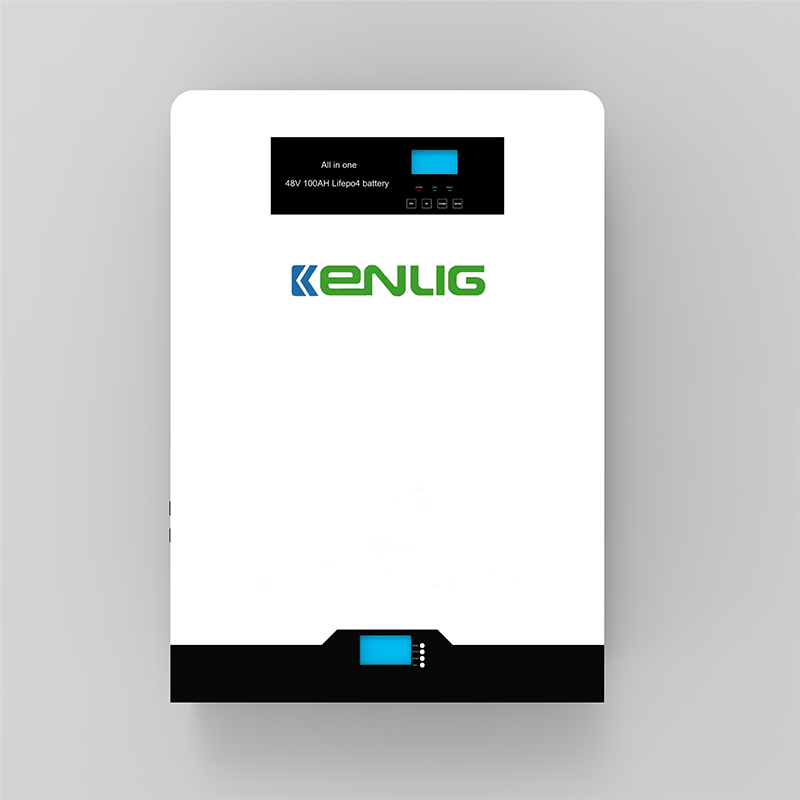 Ceallraí litiam fuinnimh Kenlig Energy go léir i gcóras amháin 51.2V 100AH ​​ceallraí LifePo4 Ardchaighdeáin