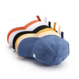 Caipíní ardcháilíochta hata bróidnithe 6 painéal caipíní baseball saincheaptha hata daidí bróidnithe