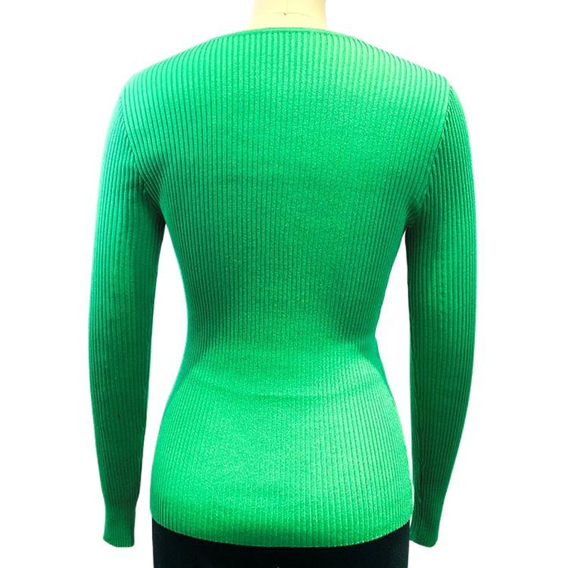 Criú datha soladach ócáideach muineál muineál geansaí sexy gúna mná éadaí cailíní pullover pullover muinchille fada cniotálaithe mná barrna mban