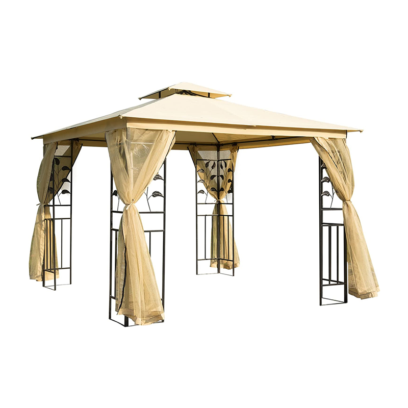 10 'x 10' Miotal 'Miotal PATIO Gazebo Gairdín GAIRD