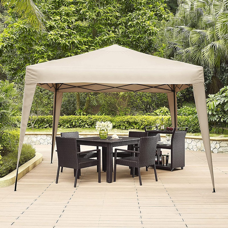 Crosley Furniture Hampton Collasble Gazebo Allamuigh, 10 X 10 ' - Tan