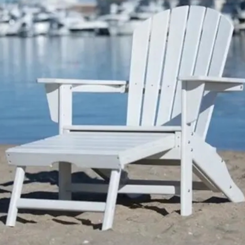 Cathaoir Adirondack plaisteach do dhaoine fásta