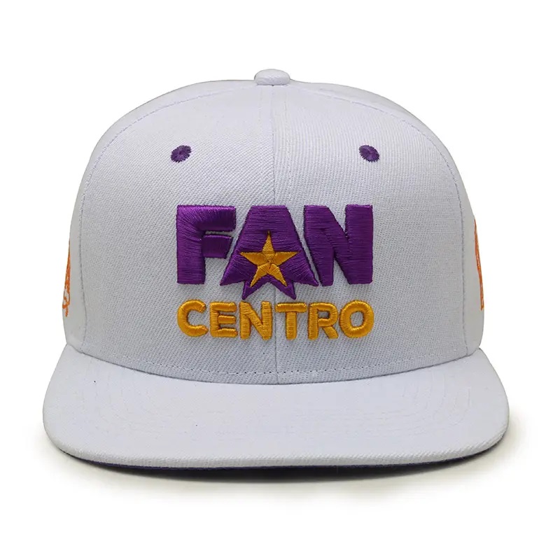 Bróidnéireacht 3D mórdhíola saor 5 caipín painéil caipín snapback saincheaptha