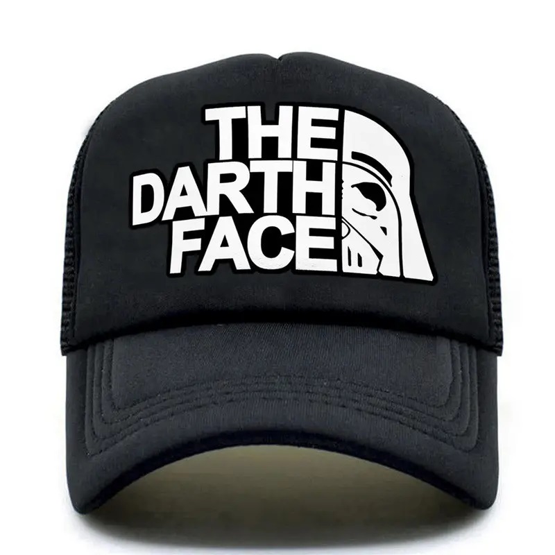 Darth trucker caipín caipín caipín fear greannmhar hata hata hata caipíní baseball fionnuar hata glan mogalra samhraidh d'fhir